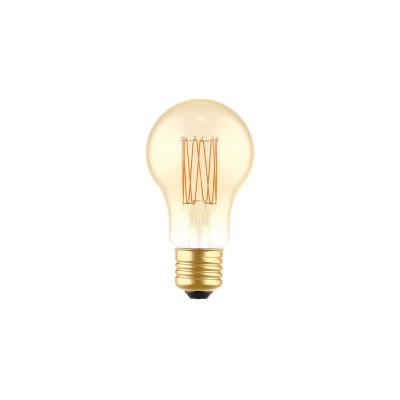 Ampoule Dorée LED Carbon Line Filament Cage Goutte A60 7W 640Lm E27 2700K Dimmable - C53