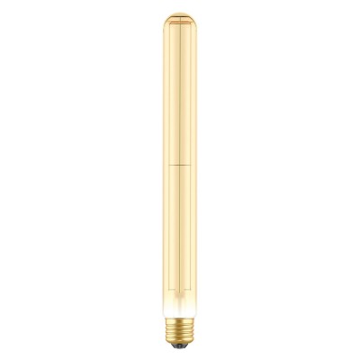 Lampadina LED Dorata Carbon Line filamento verticale T32X300 7W 806Lm E27 2700K Dimmerabile - C57