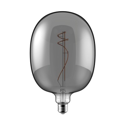 Lampadina LED Smoky Ovale 170 10W 470Lm E27 1800K Dimmerabile - H07