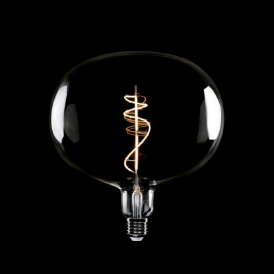 Ampoule Smoky LED Ellipse 220 10W 470Lm E27 1800K Dimmable - H08