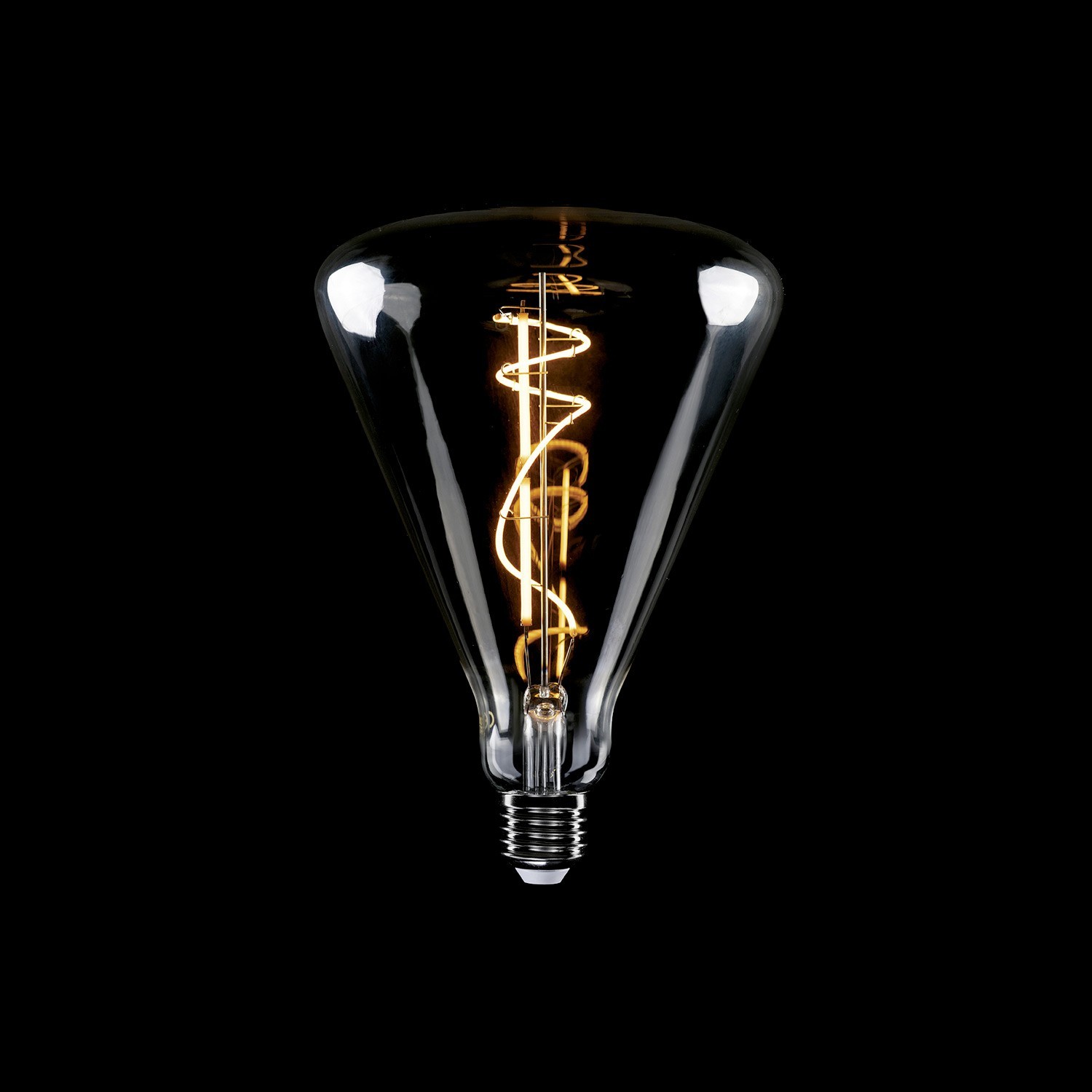 Ampoule Smoky LED Cone 140 10W 470Lm E27 1800K Dimmable - H09