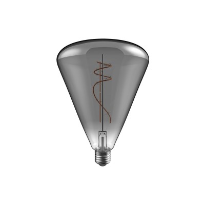 Lampadina LED Smoky Cone 140 10W 470Lm E27 1800K Dimmerabile - H09