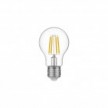 LED Glühbirne Tropfenform A60, transparent 4W 470Lm E27 2700K - E02