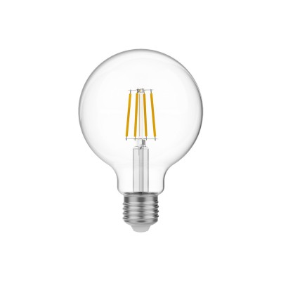 Ampoule LED Transparente Globo G95 4W 470Lm E27 2700K - E04