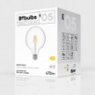 LED Glühbirne Globe G125, transparent 4W 470Lm E27 2700K - E05