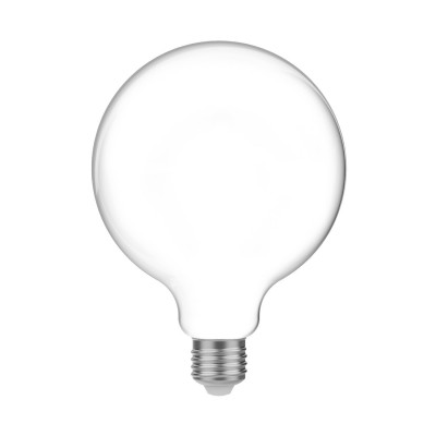 LED Glühbirne Globe G125, mattweiß 4W 470Lm E27 2700K - M05