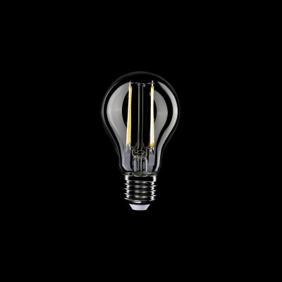 Lampadina LED Trasparente Goccia A60 7W 806Lm E27 3500K Dimmerabile - N01
