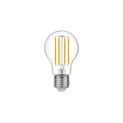 Lampadina LED Trasparente Goccia A60 7W 806Lm E27 3500K Dimmerabile - N01