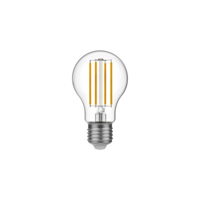 Lampadina LED Trasparente Goccia A60 7W 806Lm E27 2700K Dimmerabile - T01
