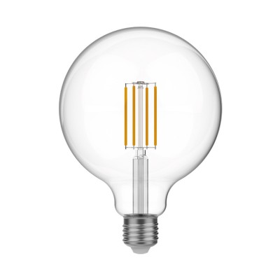 Ampoule LED Transparente Globo G125 7W 806Lm E27 2700K Dimmable - T04