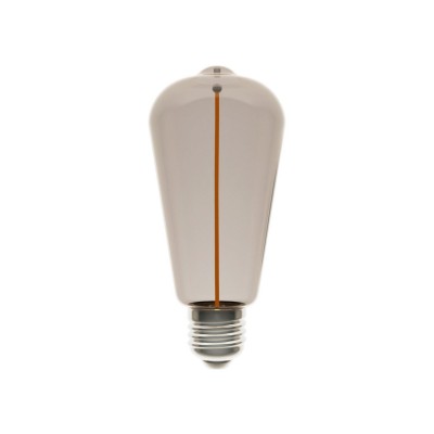 Lampadina LED Smoky Magnetic Deco Line Edison ST64 2,2W 60Lm E27 1800K - F03