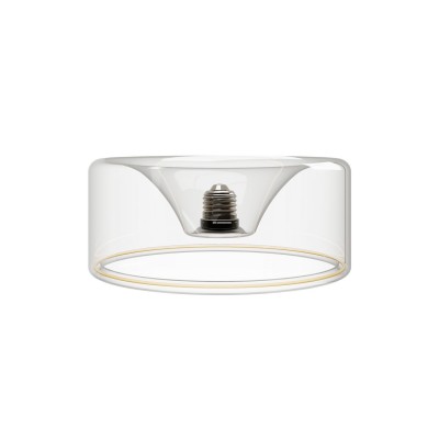 Ampoule LED Transparente Ghost Line Recessed Donut 195x83 6W 500Lm E27 2200K Dimmable - G02