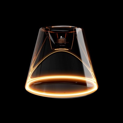 Lampadina LED Smoky Ghost Line Recessed Cone 6W 400Lm E27 1900K Dimmerabile - G11