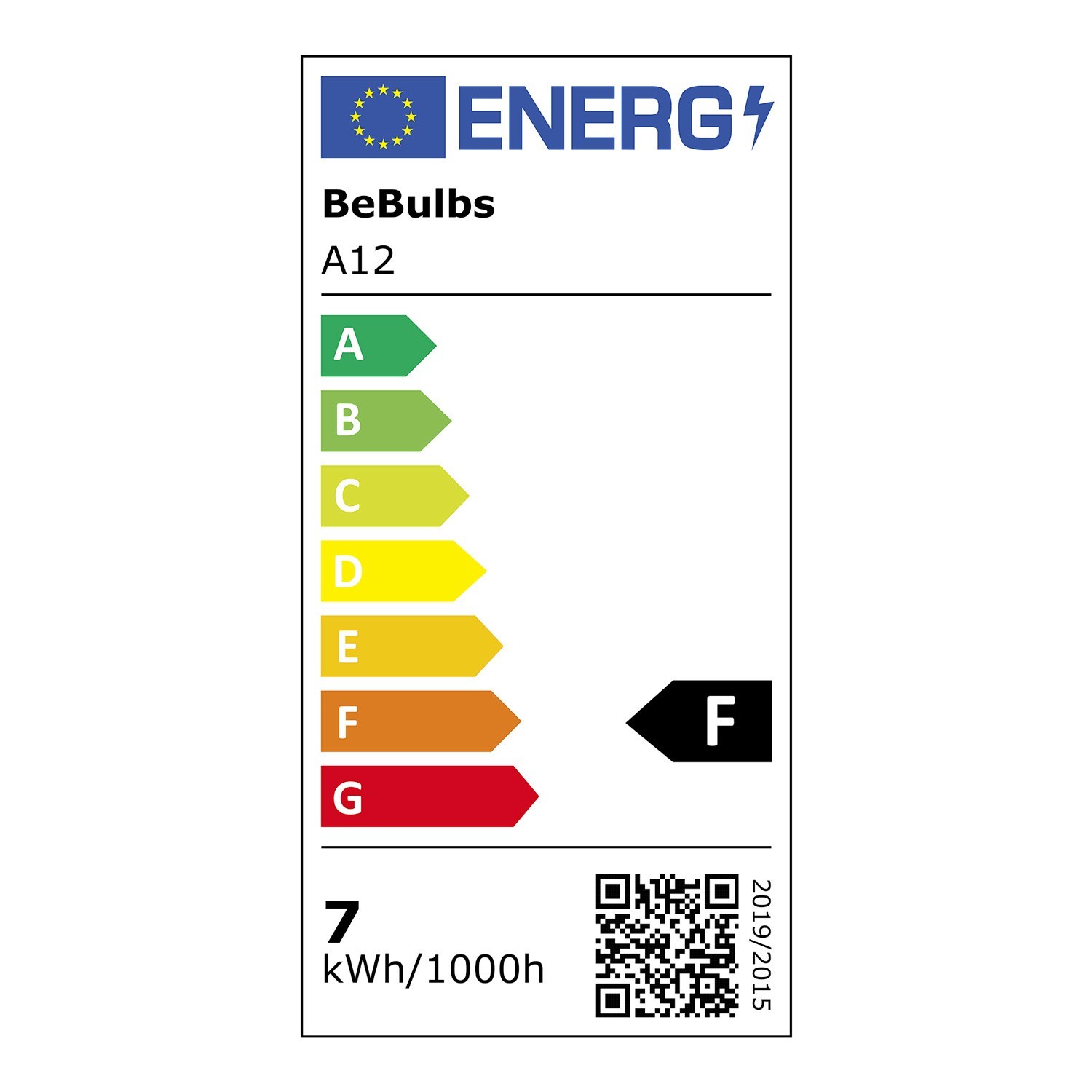 LED-Glühbirne Gold Kopfspiegel Tropfen A60 7W 650 Lumen E27 2700K dimmbar - A12