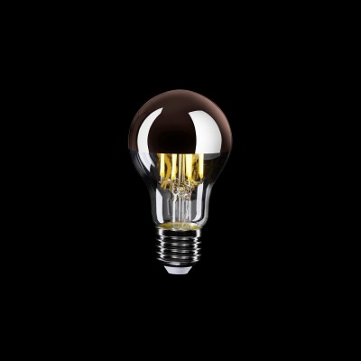 Ampoule LED Demi Sphère Cuivre Goutte A60 7W 650Lm E27 2700K Dimmable - A22