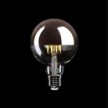 LED-Glühbirne Kupfer Kopfspiegel Globe G95 7W 650Lm E27 2700K dimmbar - A24