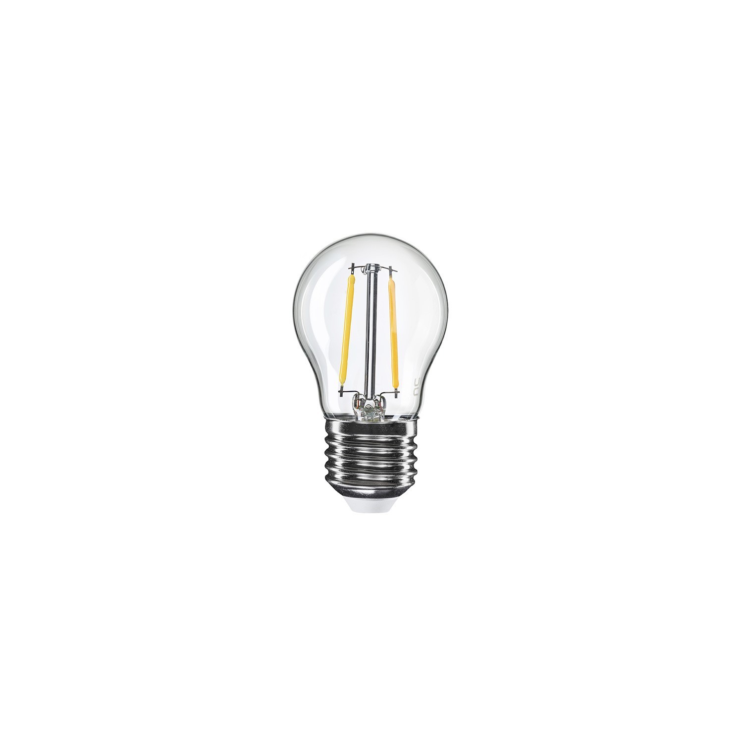 Lampadina LED Trasparente Globetta G45 2W 136Lm E27 2700K - E08