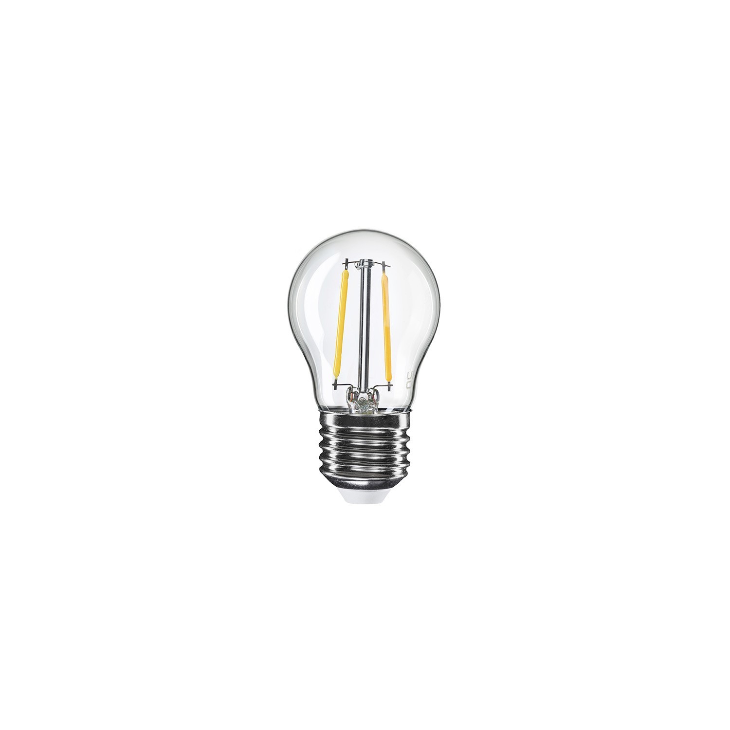 LED-Glühbirne Transparent G45 2W 136Lm E27 2700K - E08