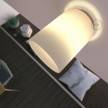 Fermaluce Metal avec Abat-Jour Cylindre, pour montage mural ou au plafond
