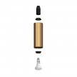 Fermaluce Metal faretto orientabile in metallo con paralume Tub-E14, lampada a muro