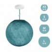 Pendelleuchte mit kugelförmigem Lampenschirm Sfera