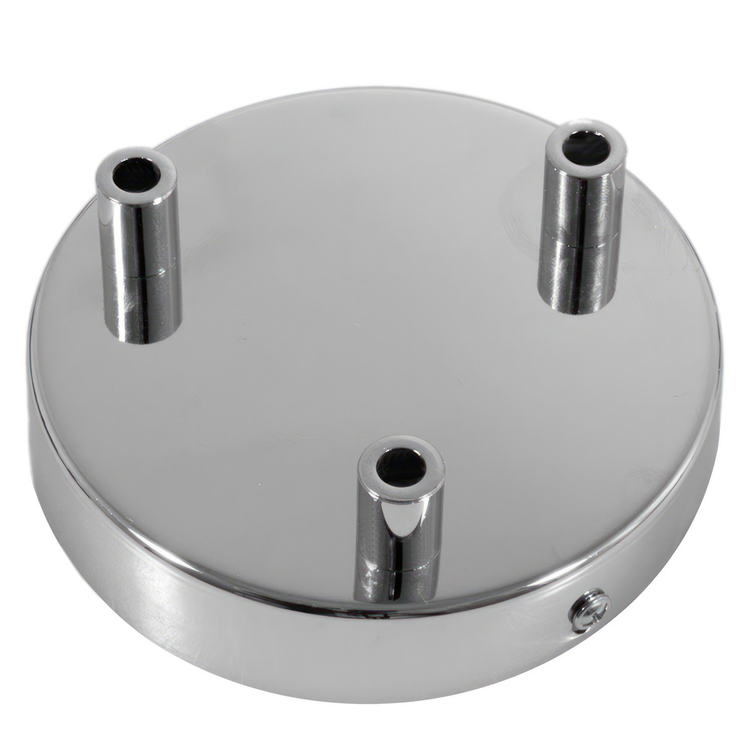 Zylindrischer 3-Loch-Lampenbaldachin Kit aus Metall