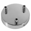 Zylindrischer 3-Loch-Lampenbaldachin Kit aus Metall