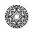 Mini plateau Ellepì 'Majoliques' pour lampes à suspension, murales et guirlandes, diamètre 24 cm - Made in Italy
