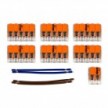 Kit di collegamento WAGO compatibile con cavo 2x per Rosone a 10 fori