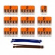 Kit di collegamento WAGO compatibile con cavo 2x per Rosone a 13 fori