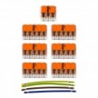 Kit di collegamento WAGO compatibile con cavo 3x per Rosone a 7 fori