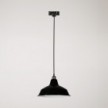 Suspension avec abat-jour Bistrot sur rail