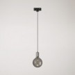 Suspension industrielle avec câble en textile et adaptateur pour rail