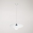 Lampada a sospensione per binari con paralume XL Ellepi