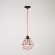 Suspension pour rails avec abat-jour Diamond