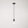 Lampada da soffitto in metallo per binari