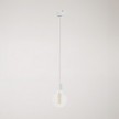 Lampada da soffitto in metallo per binari