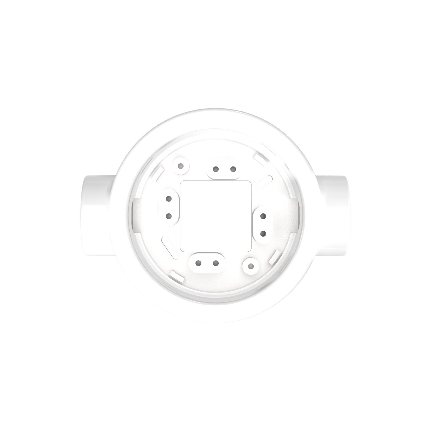 Base in porcellana per presa elettrica e interruttore/deviatore compatibile con Creative-Tubes - da 1 a 4 uscite