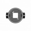 Base in porcellana per presa elettrica e interruttore/deviatore compatibile con Creative-Tubes - da 1 a 4 uscite
