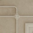 Base in porcellana per presa elettrica e interruttore/deviatore compatibile con Creative-Tubes - da 1 a 4 uscite
