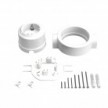Kit prise Schuko mural et socle pour Creative-Tubes en porcelaine
