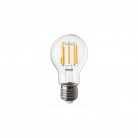 Transparente LED Glühbirne B03 Linie 5V vertikales Filament Drop A60 1,7W E27 dimmbar 2500K