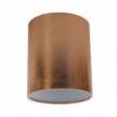 Lampenschirm Cilindro aus Stoff mit E27 Fassung - 100% Made in Italy
