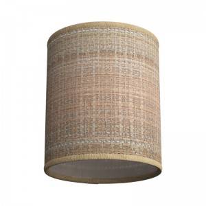 Abat-jour Cilindro en tissu avec culot E27 - 100% Made in Italy