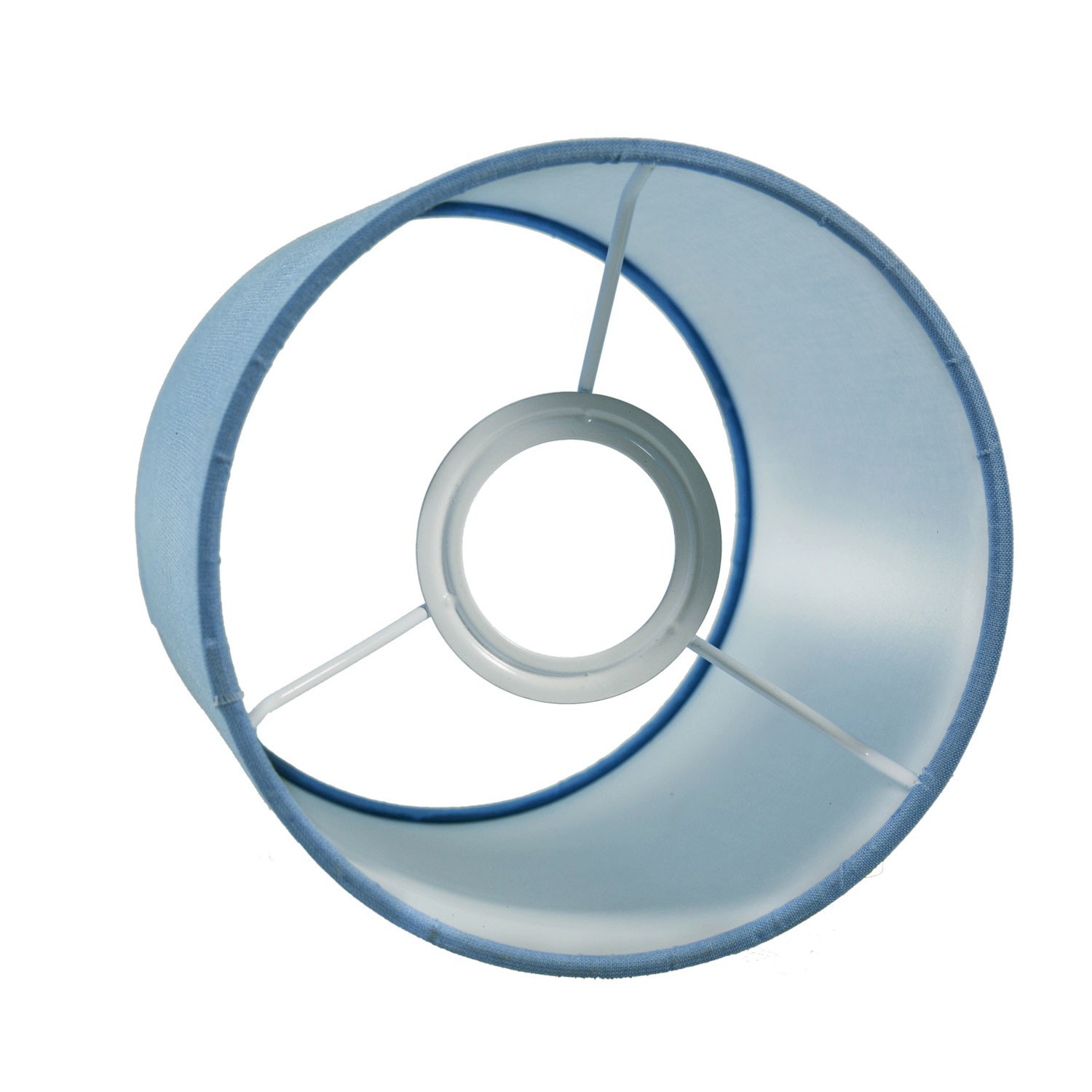 Lampenschirm Cilindro aus Stoff mit E27 Fassung - 100% Made in Italy