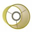 Lampenschirm Cilindro aus Stoff mit E27 Fassung - 100% Made in Italy