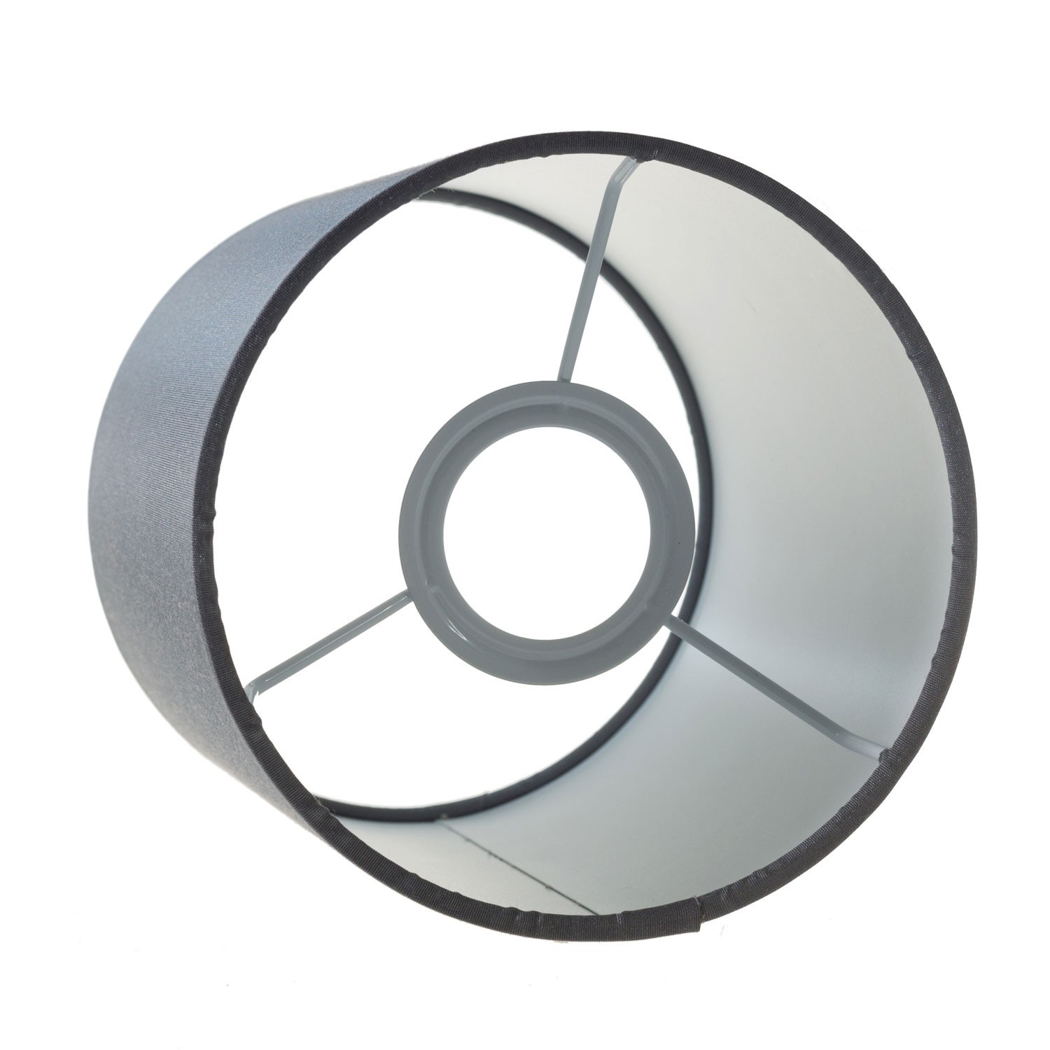 Lampenschirm Cilindro aus Stoff mit E27 Fassung - 100% Made in Italy
