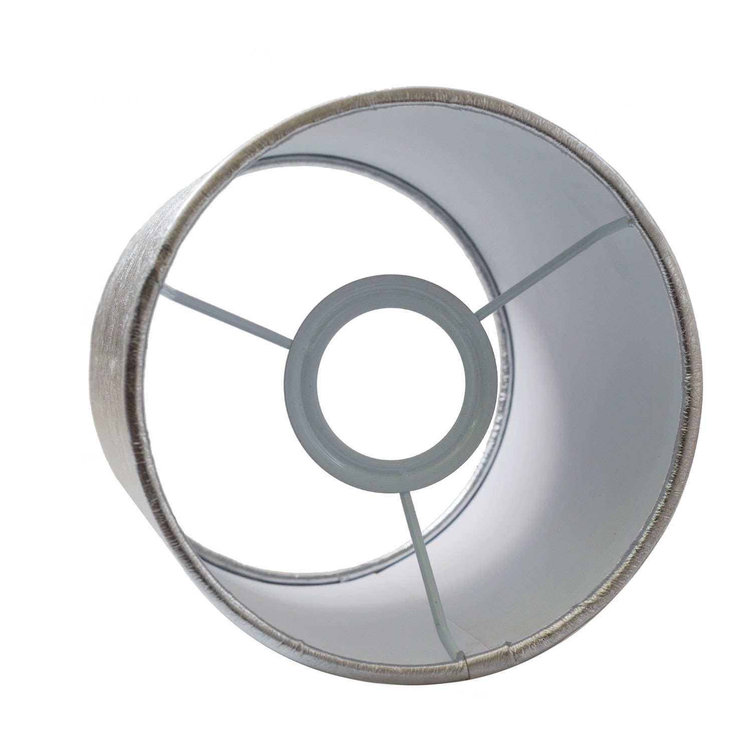 Lampenschirm Cilindro aus Stoff mit E27 Fassung - 100% Made in Italy