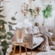 Abat-jour Cilindro en tissu avec culot E27 - 100% Made in Italy