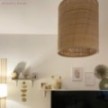 Abat-jour Cilindro en tissu avec culot E27 - 100% Made in Italy